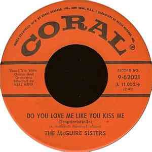THE McGUIRE SISTERS VOLARE Nel Blu Dipinto Di Blu Danish .